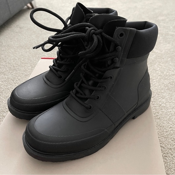 Hunter Rubber Commando Boots - Picture 2 of 3